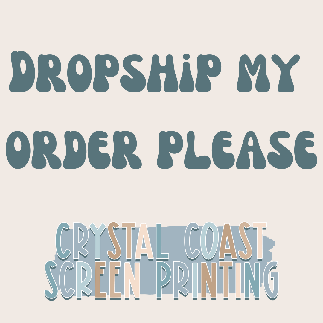 Dropship my order please