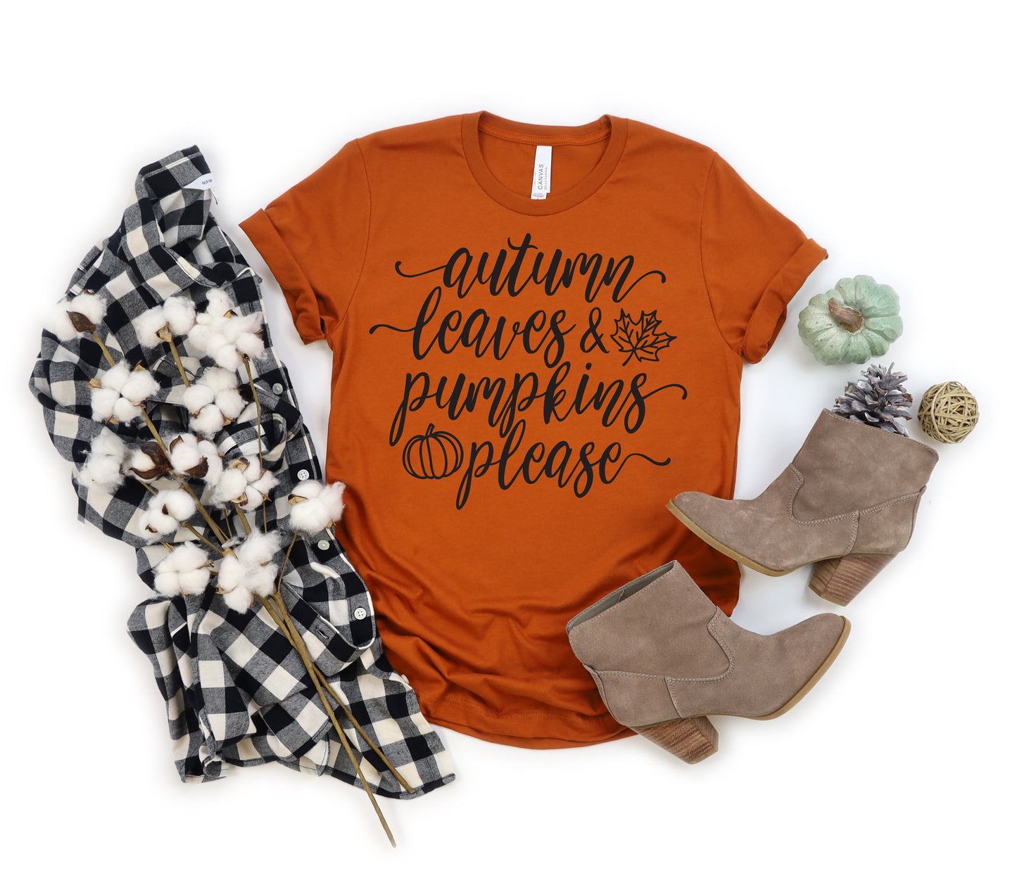 Autumn Leaves & Pumpkins Please