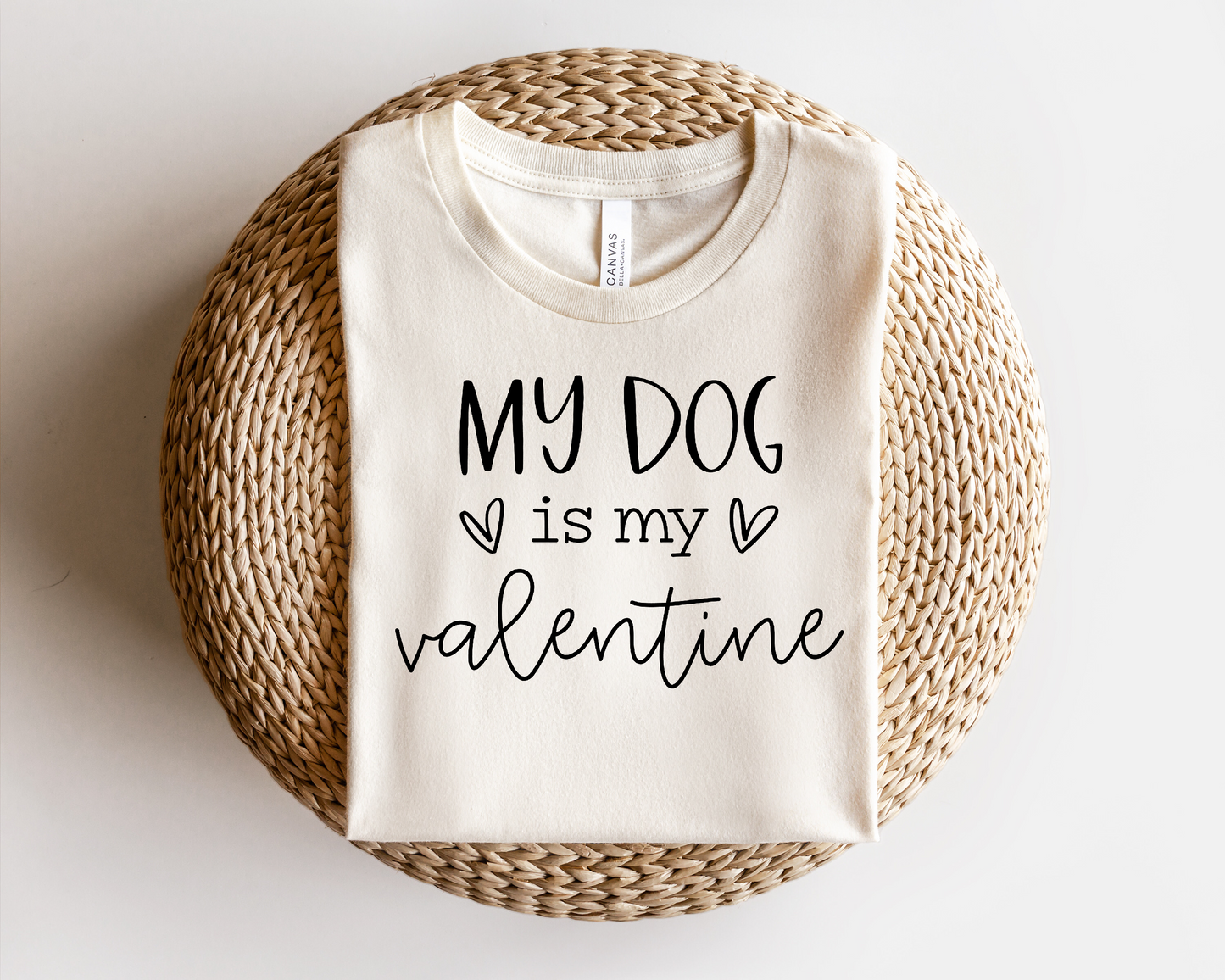 My dog is my valentine