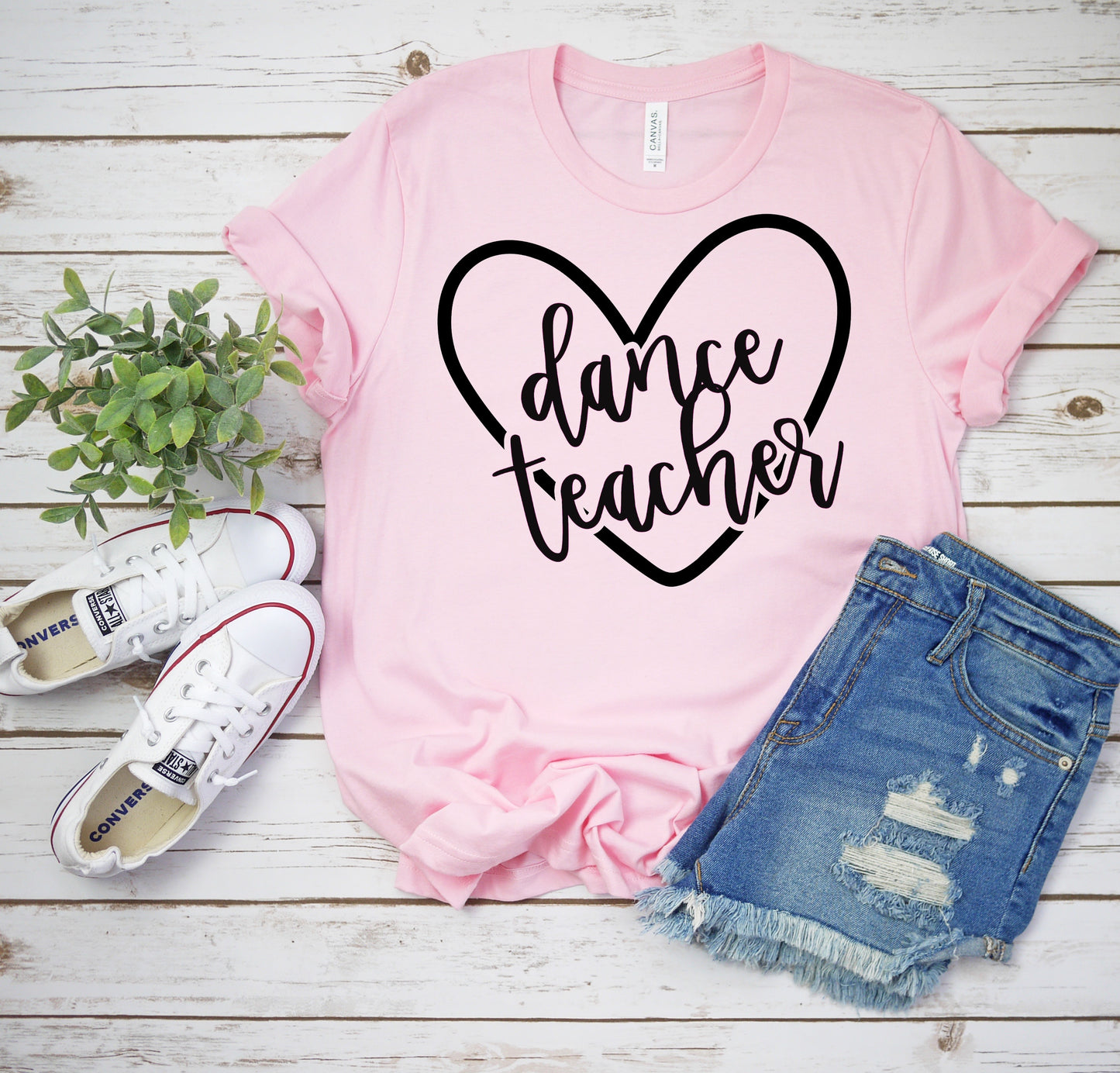 Dance teacher heart CUSTOM