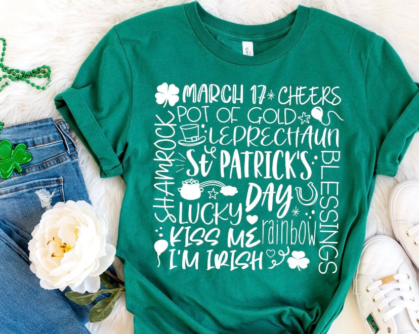 St. Patrick’s Day Typography