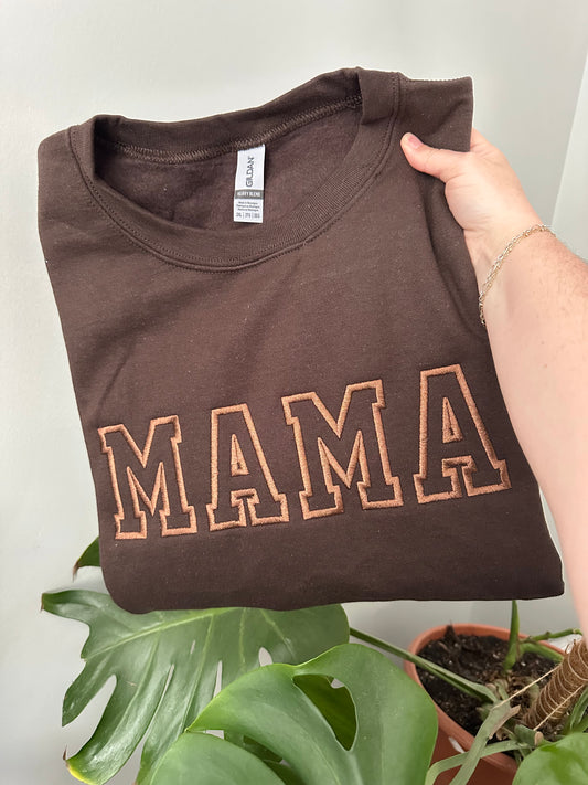 Varsity Embroidered Sweatshirts -- CUSTOM