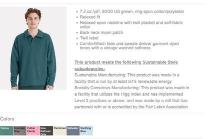 Branded Collared Pullover Embroidered