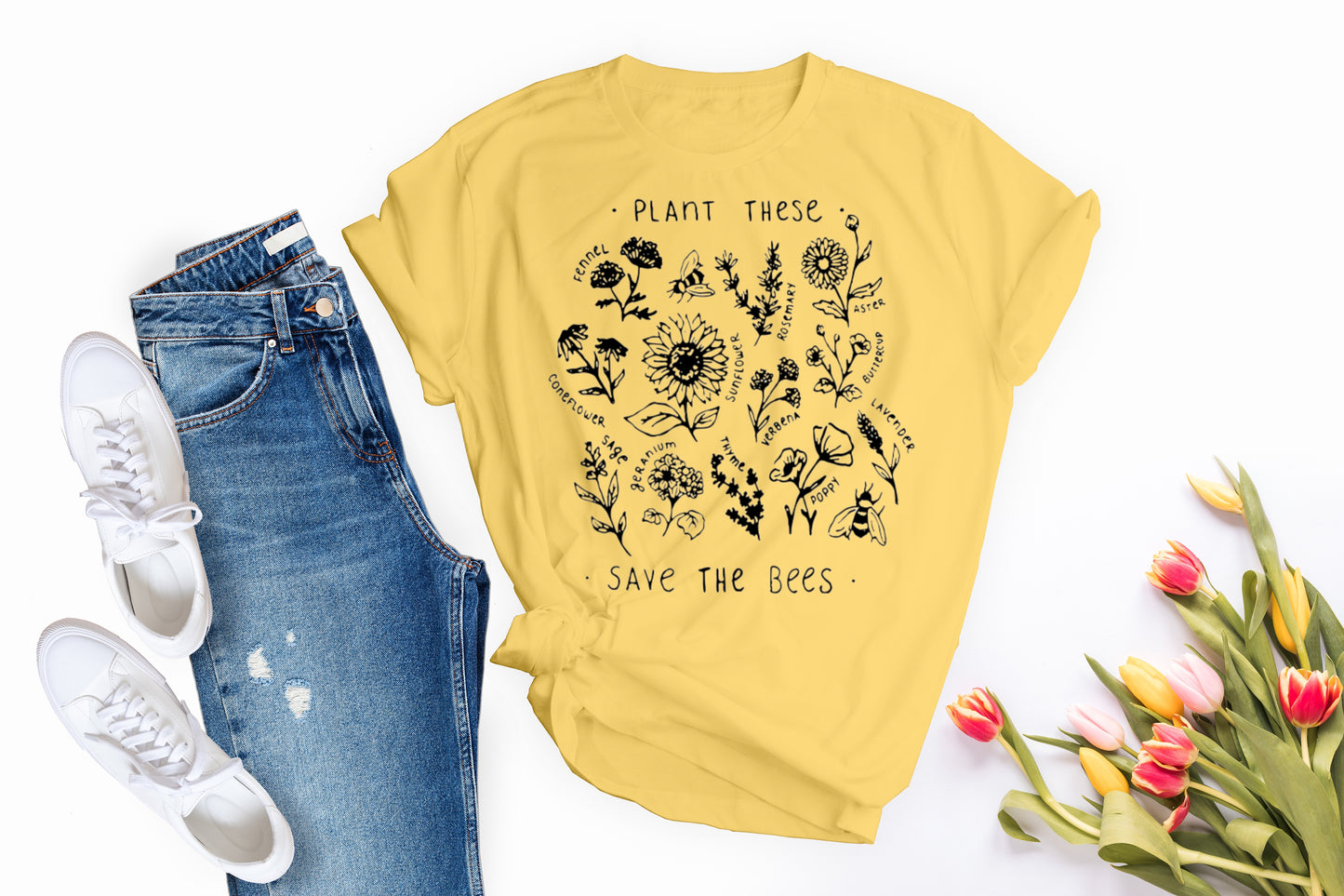 Plant These Save The Bees