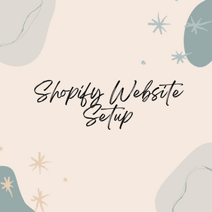 Shopify Website Setup