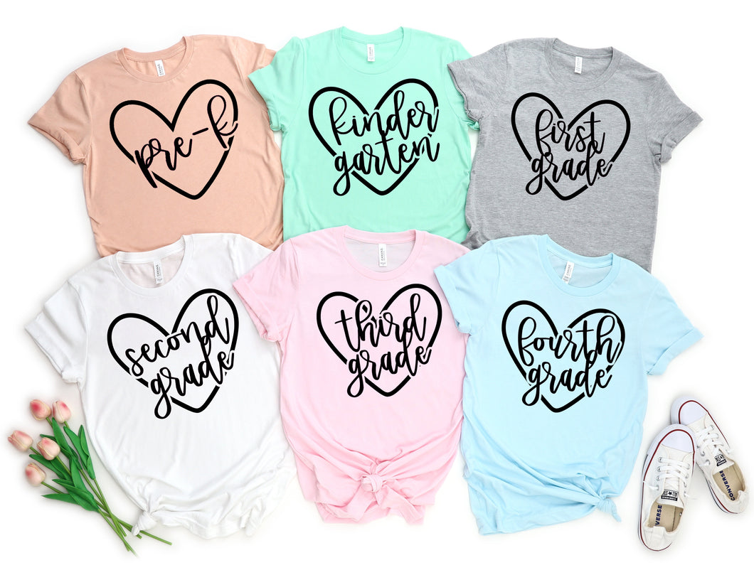 Grade Level Hearts