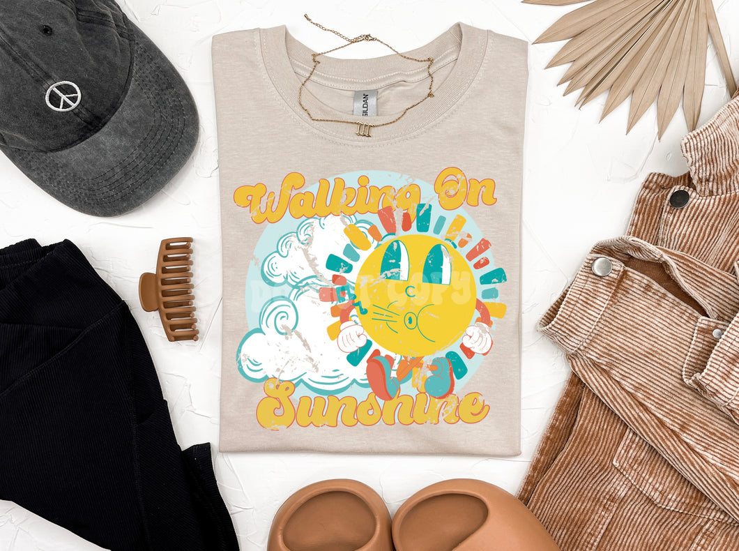 Walking on Sunshine Wholesale Completed Tee