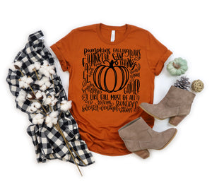 Fall Typography
