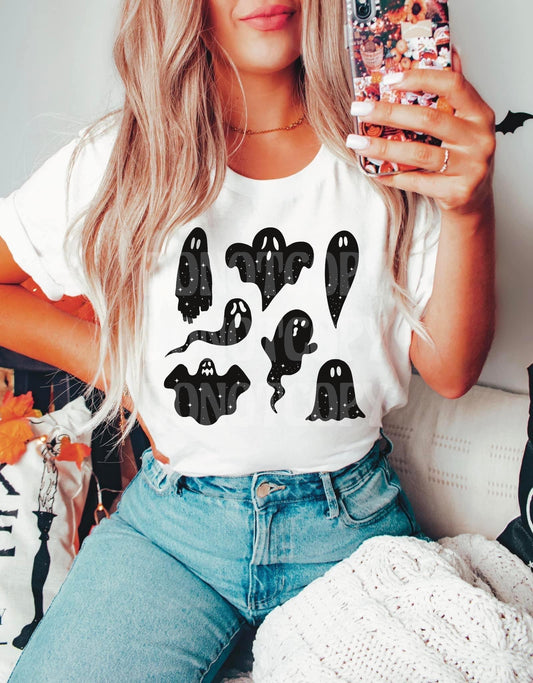 Retro Ghost Completed Tee