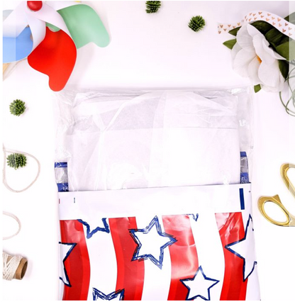 Stars and Stripes 10x13 Polymailer
