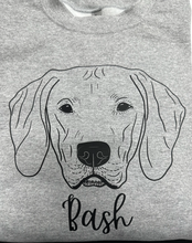 Load image into Gallery viewer, Custom Dog Sweatshirt/Tee/Long Sleeve
