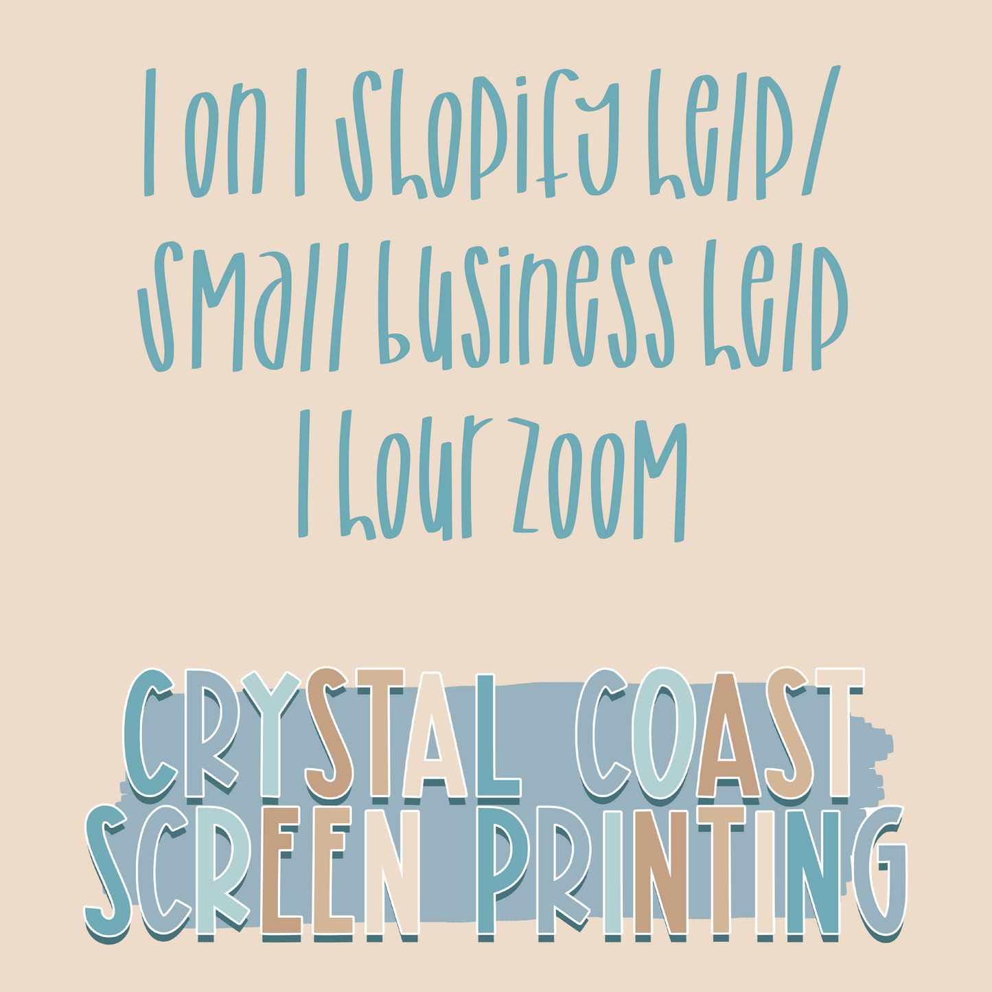 1 Hour Zoom Shopify Help