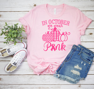 In October we wear Pink