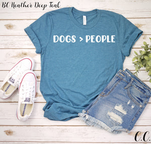 Dogs > People
