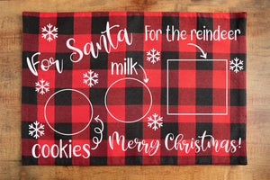 Cookies for Santa placemat