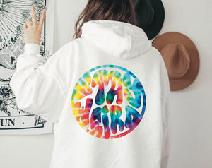 Stay weird tie dye DTF