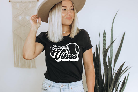 Baseball Vibes Retro